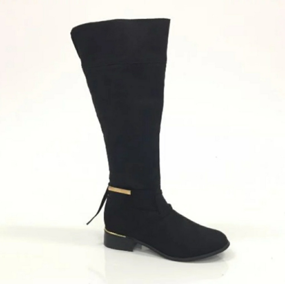 ๐Women's Tall Faux Suede Knee High Boots ๐ - Picture 2 of 8